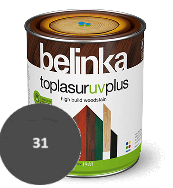 BELINKA TOPLASUR UV PLUS 31 grafitová šedá (31), 2,5 l