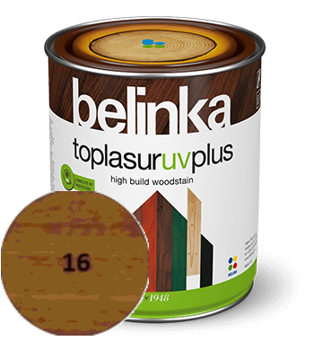 BELINKA TOPLASUR UV PLUS 16 ořech (16), 5 l