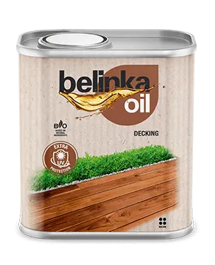 Terasový olej Belinka Oil Decking 2,5 l přírodní (201)