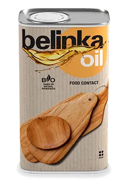 Belinka Oil Food Contact olej na dřevo pro styk s potravinami 0,5 l bezbarvý