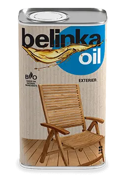 Belinka Oil Exterier olej na zahradní nábytek 0,5 l bezbarvý